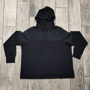 Torrid Active Black Hoodie With Mesh Detail Size 1